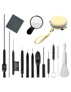 Kit de Limpieza 15 Piezas para Audífonos Aierting - Compacto y Multifuncional