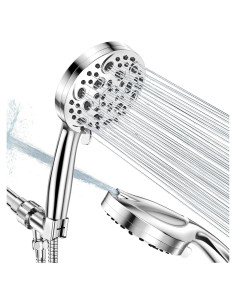 Cabezal de Ducha de Alta Presión ICETEAR 10 Modos 152.4 cm
