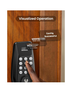 Cerradura Inteligente DESLOC C100 Teclado Pantalla IP54 100 PIN 2