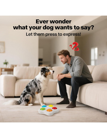 Botones de Comunicación para Perros AFP - 4 Botones Recargables Botones de Comunicación para Perros AFP - 4 Botones Recargables