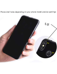 Funda de Silicona WXPPJ para Unihertz 8849 Tank 3 Pro - 2 Piezas 2