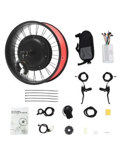 Kit de Conversión E-Bike 48V 1000W CheriMuMu 20" Negro