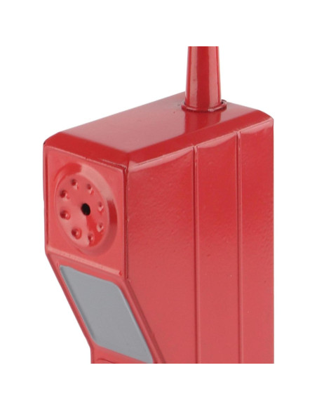 Teléfono Celular Retro Zerone Rojo Vintage para Decoración