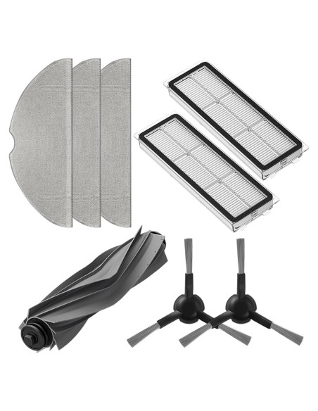 Kit de Repuestos para Aspiradora Mova S10 Plus - Cepillo, Filtros y Paños Kit de Repuestos para Aspiradora Mova S10 Plus - Cepillo, Filtros y Paños