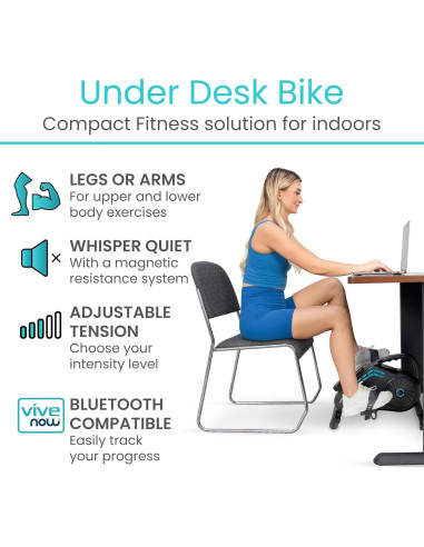 Bicicleta de Escritorio Vive RHB3007 - Ejercitador Magnético