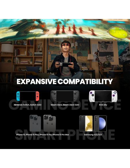 Gafas AR XREAL ONE con Hub y Pantalla 147" 120Hz 1080P