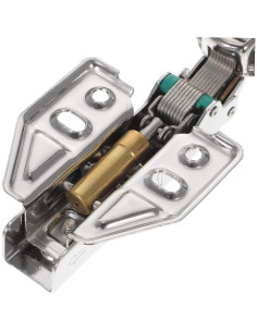 Bisagras Ocultas de Acero Inoxidable Yardwe 12x6cm Cierre Suave 2