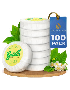 Barras de Jabón de Hotel Golden Nature Jazmín 100 PK 19.84 g