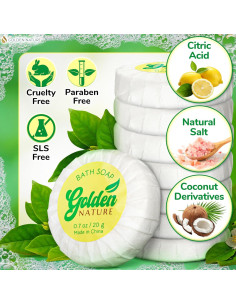 Barras de Jabón de Hotel Golden Nature Jazmín 100 PK 19.84 g 2