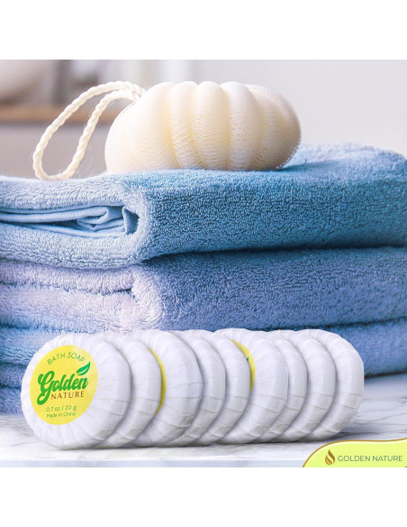 Barras de Jabón de Hotel Golden Nature Jazmín 100 PK 19.84 g Barras de Jabón de Hotel Golden Nature Jazmín 100 PK 19.84 g