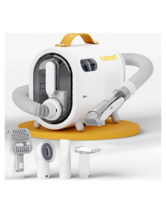 Aspiradora para Acicalamiento de Mascotas Fursprint - Kit Completo con 7 Accesorios