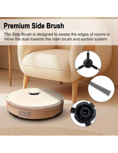 Kit de Repuestos para Aspiradora Mova S10 Plus - Cepillo, Filtros y Paños