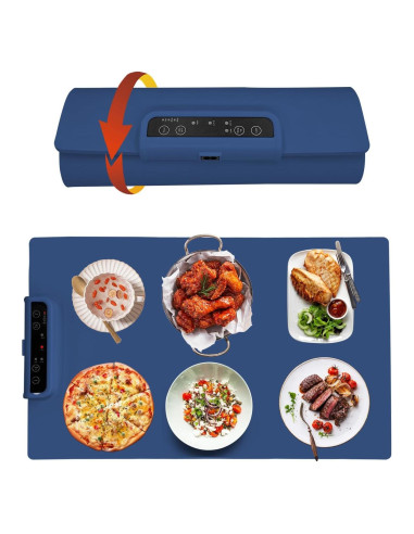 Alfombrilla Calentadora de Comida Eléctrica Pandaaar 60.8x37.8cm