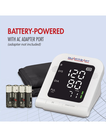 Monitor de Presión Arterial Veridian Healthcare 01-742T con Instrucciones Auditivas