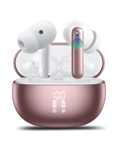 Auriculares de Traducción VEKJ A68 Pro Bluetooth 5.3 42H Rosa