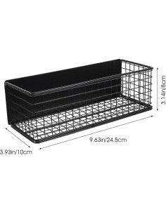 Cesta Magnética de Almacenamiento para Refrigerador 24.5x10x8cm 2