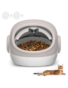 Comedero Automático para Gatos Petnovate RFID - 4 Modos, 2 Collares