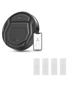 Aspiradora Robot Lefant M210 Pro Negra con 4 Filtros Extra