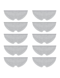 10 Almohadillas de Reemplazo Microfibra para Dreame D9 L10 Pro