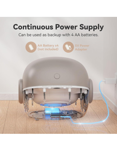 Comedero Automático para Gatos Petnovate RFID - 4 Modos, 2 Collares