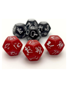 Conjunto de Dados de Golpe Crítico y Fumble Deck and Dice