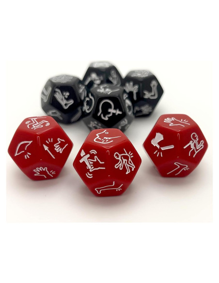 Conjunto de Dados de Golpe Crítico y Fumble Deck and Dice