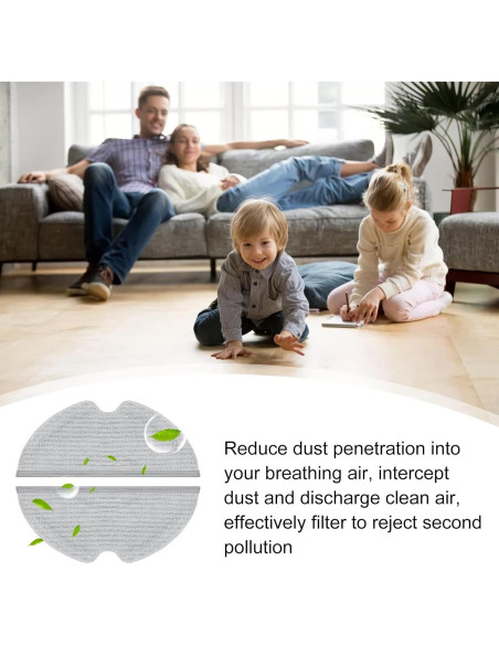 10 Almohadillas de Reemplazo Microfibra para Dreame D9 L10 Pro 10 Almohadillas de Reemplazo Microfibra para Dreame D9 L10 Pro