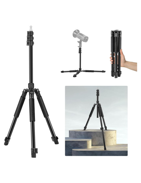 Soporte de Luz NEEWER ST195 Trípode Aluminio 1.5-6.4ft