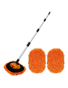 Mitón Lavado Extensible Suds Lab EM con Mango Telescópico 147 cm