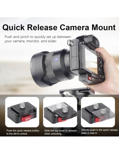 Adaptador de Montaje de Placa de Liberación Rápida Mechrig MR63016