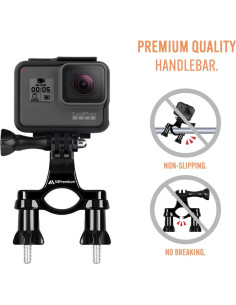 Soporte de Manillar para GoPro MiPremium con Brazo Ajustable 2