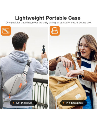 Bolsa de Almacenamiento Impermeable STARTRC para DJI Osmo Pocket 3 y Mobile 7P