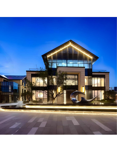 Tira de Luz LED Neón FORT 10M Blanca Cálida Impermeable 110V