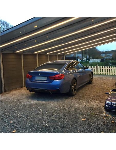 Tira de Luz LED Neón FORT 10M Blanca Cálida Impermeable 110V