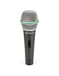 Micrófono Dinámico Samson Q4 con Cable XLR y Accesorios