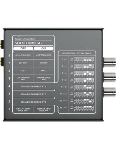 Convertidor de Video Blackmagic Design CONVMBSH4K6G 4K SDI a HDMI 2