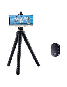 Soporte trípode flexible Fugetek FT-428 para cámara y teléfono
