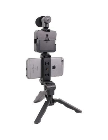 Kit de Luz de Relleno LED LiangLL con Micrófono y Trípode