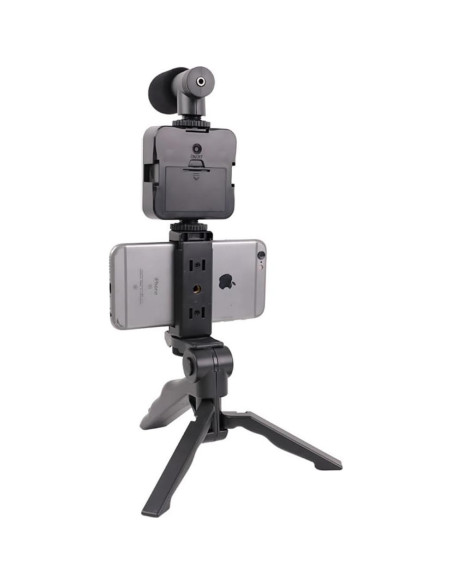 Kit de Luz de Relleno LED LiangLL con Micrófono y Trípode