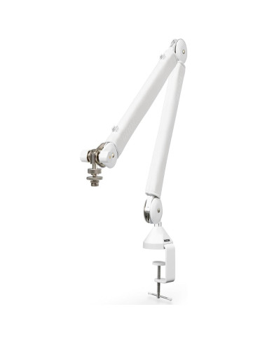 Micrófono Dinámico Rode PodMic USB + Soporte PSA1+ Blanco