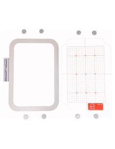 Aro Metálico Magnético Jumbo 200x300mm para Bordar Brother/Babylock