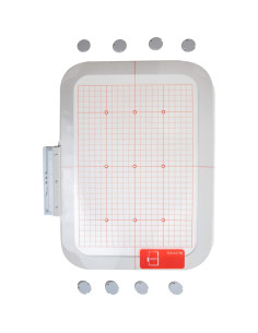 Aro Metálico Magnético Jumbo 200x300mm para Bordar Brother/Babylock 2