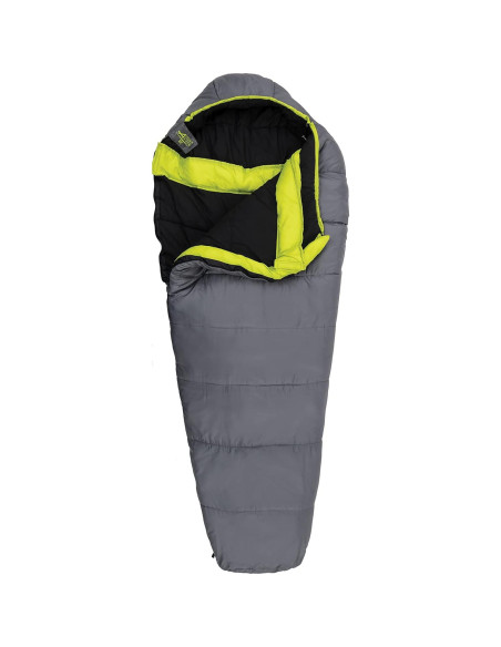 Saco de Dormir Momia Cedar Ridge Alloy 20C - Gris/Cítricos