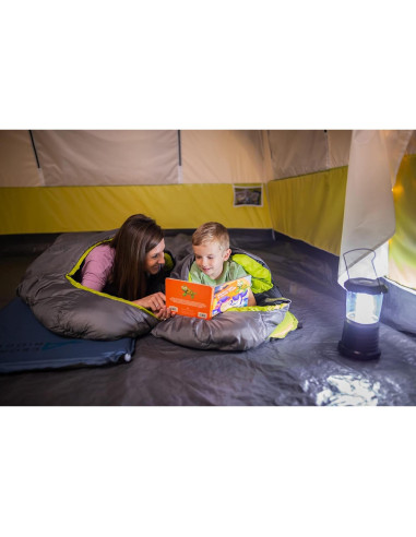 Saco de Dormir Momia Cedar Ridge Alloy 20C - Gris/Cítricos