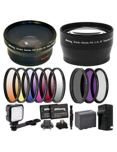 Kit de Accesorios 37mm para Cámaras Canon Nikon Panasonic Sony