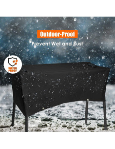 Cubierta Impermeable para Estufa de 3 Quemadores Grisun 110cm 2