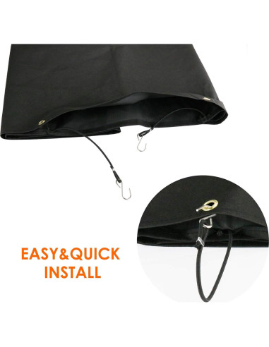 Cubierta Impermeable para Estufa de 3 Quemadores Grisun 110cm