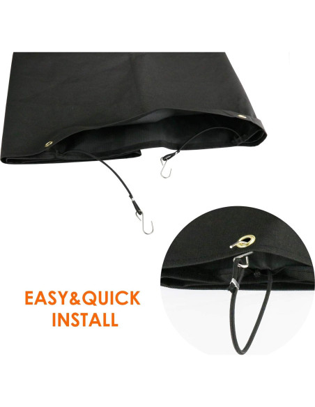 Cubierta Impermeable para Estufa de 3 Quemadores Grisun 110cm