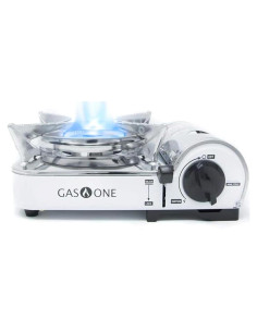 Estufa de Gas Portátil Gas One GS-800A 7650 BTU Acero Inoxidable