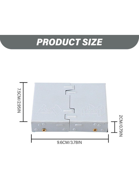 Estufa de Emergencia Plegable Jeorywoet 9.6x7.5 cm para Camping